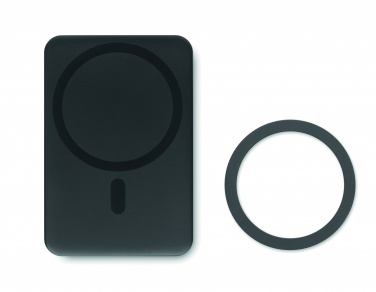 Logo trade mainoslahja ja liikelahja tuotekuva: Magneettinen langaton laturi 15W, 5000 mAh